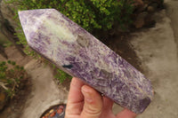 Polished Purple Lepidolite Points  x 3 From Madagascar - Toprock Gemstones and Minerals 