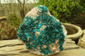 Natural Large Emerald Dioptase Dolomite Specimen  x 1 From Congo - Toprock Gemstones and Minerals 