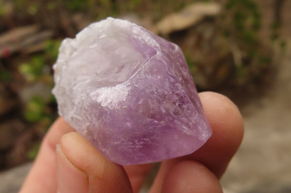 Natural Jacaranda Amethyst Crystals x 35 From Zambia - Toprock Gemstones and Minerals 