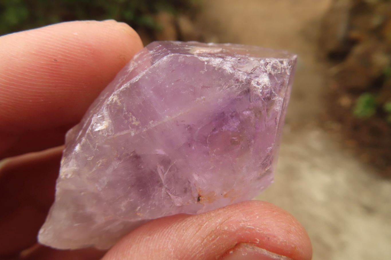 Natural Jacaranda Amethyst Crystals x 35 From Zambia - Toprock Gemstones and Minerals 