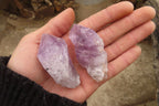 Natural Jacaranda Amethyst Crystals x 35 From Zambia - Toprock Gemstones and Minerals 