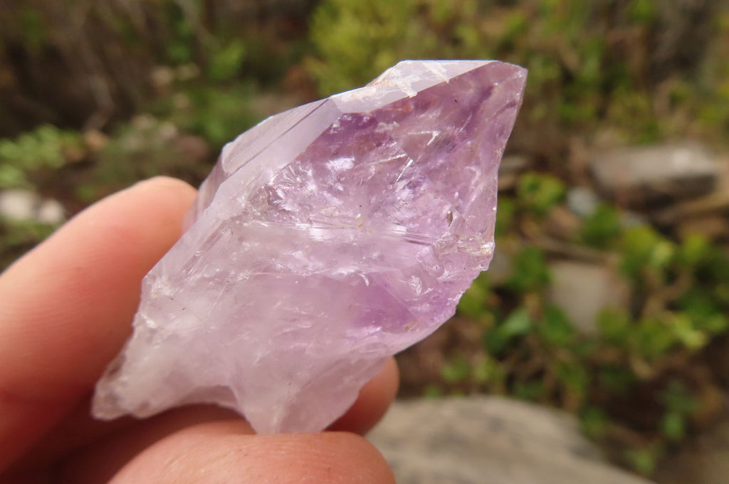Natural Jacaranda Amethyst Crystals x 35 From Zambia - Toprock Gemstones and Minerals 