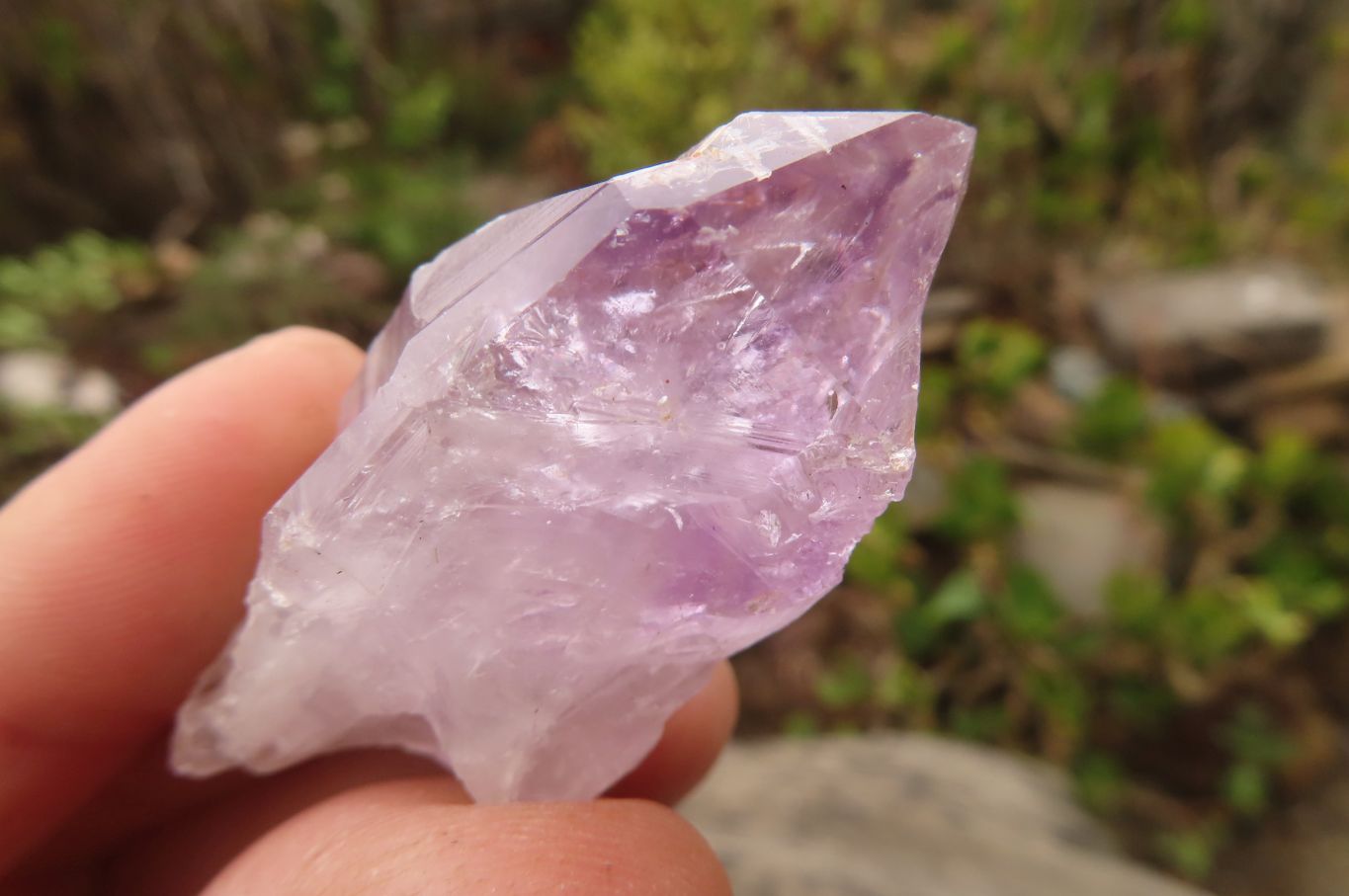 Natural Jacaranda Amethyst Crystals x 35 From Zambia - Toprock Gemstones and Minerals 