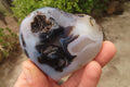 Polished Agate Hearts x 6 From Madagascar - Toprock Gemstones and Minerals 
