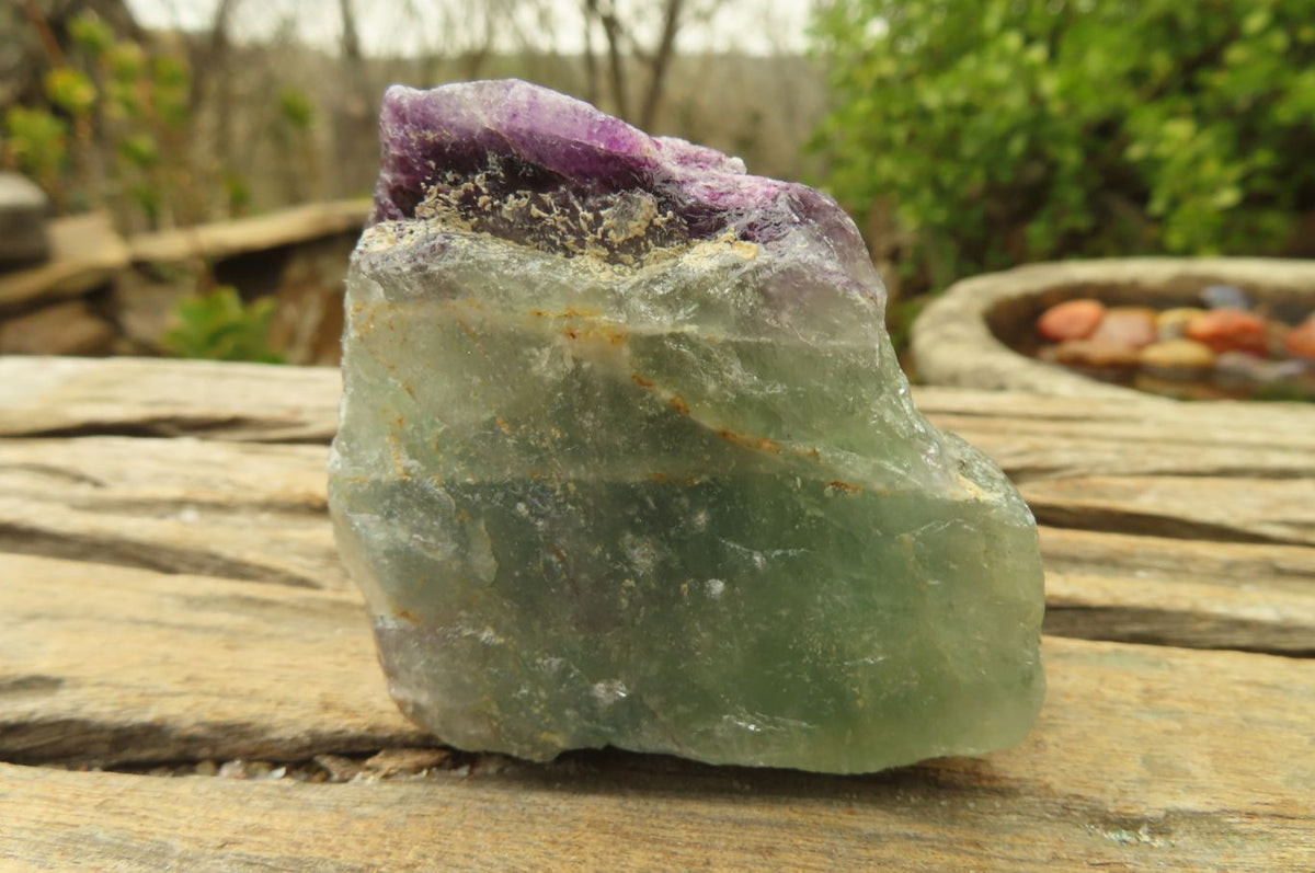 Natural Rough Watermelon Fluorite Cobbed Specimens  x 12 From Uis, Namibia - Toprock Gemstones and Minerals 