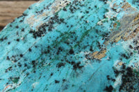 Natural Extra Large Drusy Chrysocolla Dolomite Specimens x 2 From Congo - Toprock Gemstones and Minerals 