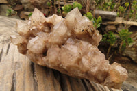 Natural Smokey Quartz Cluster x 1 From Congo - Toprock Gemstones and Minerals 