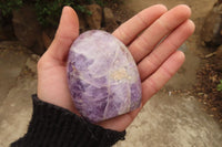 Polished Dream Amethyst Standing Free Forms x 6 From Madagascar