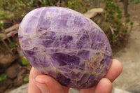 Polished Dream Amethyst Standing Free Forms x 6 From Madagascar