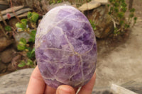 Polished Dream Amethyst Standing Free Forms x 6 From Madagascar
