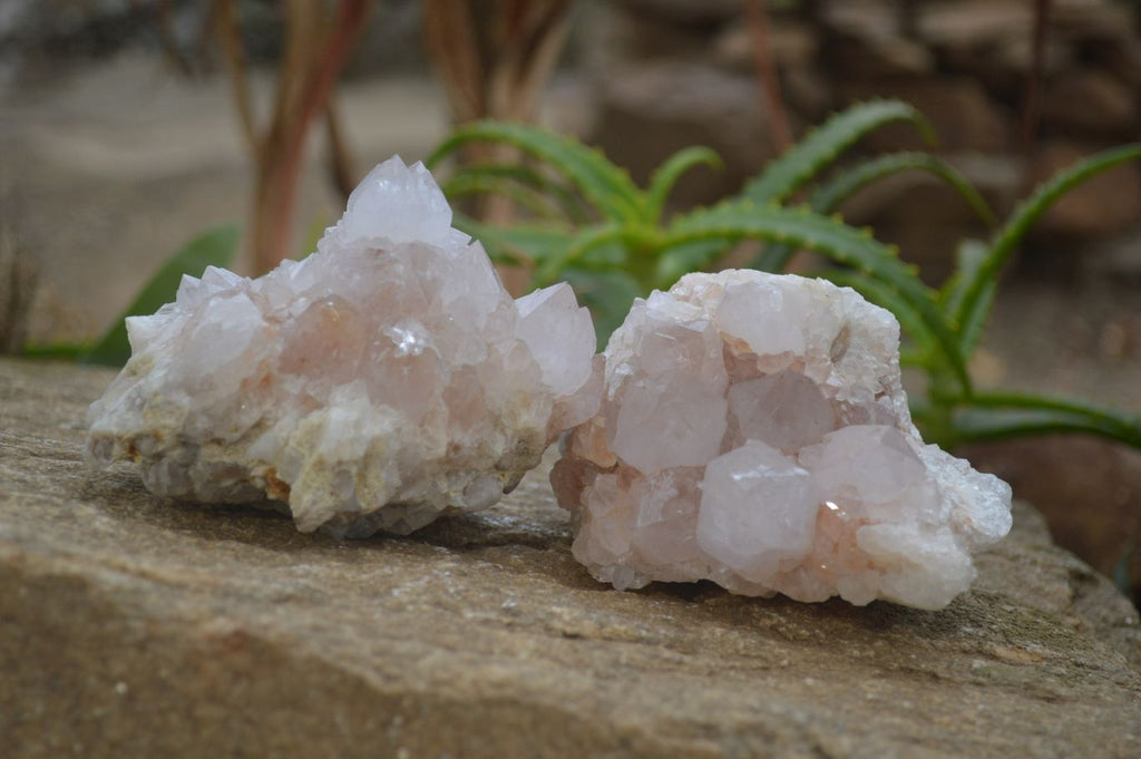 Natural Spirit Quartz Specimens  x 3 From South Africa - Toprock Gemstones and Minerals 