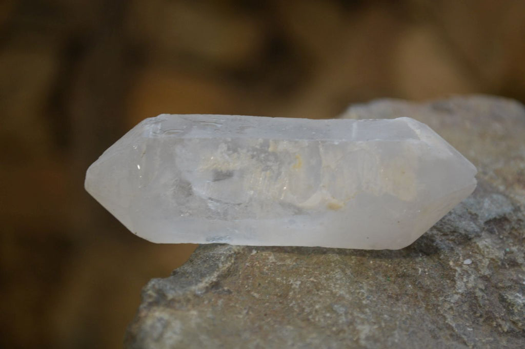 Natural Clear Quartz Crystals  x 35 From Madagascar - Toprock Gemstones and Minerals 