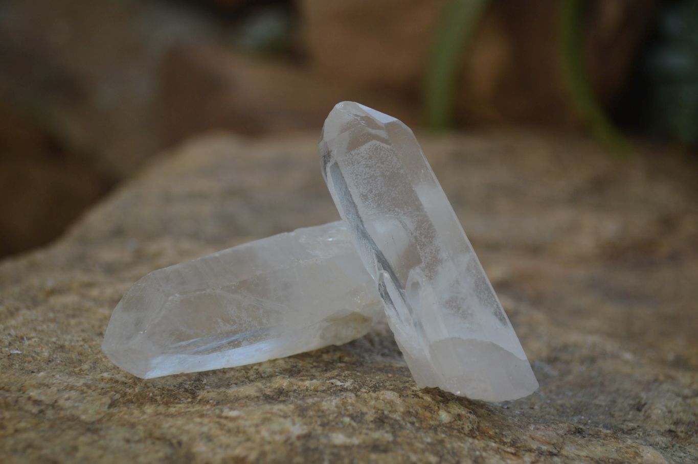 Natural Clear Quartz Crystals  x 35 From Madagascar - Toprock Gemstones and Minerals 