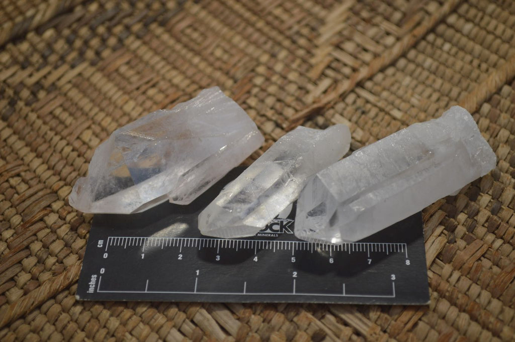 Natural Clear Quartz Crystals  x 35 From Madagascar - Toprock Gemstones and Minerals 
