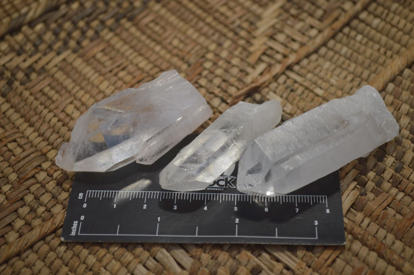 Natural Clear Quartz Crystals  x 35 From Madagascar - Toprock Gemstones and Minerals 