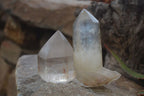 Natural Clear Smokey Quartz Crystals x 12 From Zimbabwe - Toprock Gemstones and Minerals 
