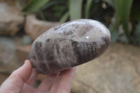 Polished Smokey Dream Amethyst Standing Free Forms x 2 From Madagascar