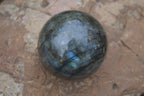Polished Labradorite Spheres  x 2 From Madagascar - Toprock Gemstones and Minerals 