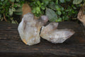 Natural Red Hematite Quartz Specimens  x 2 From Zimbabwe - Toprock Gemstones and Minerals 