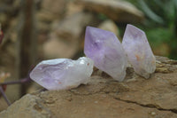 Polished Jacaranda Amethyst Crystals x 20 From Zambia - Toprock Gemstones and Minerals 