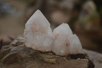 Natural Cascading Candle Quartz Crystal Specimens x 12 From Madagascar - Toprock Gemstones and Minerals 