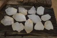 Natural Castle Quartz Specimens x 12 From Madagascar - Toprock Gemstones and Minerals 