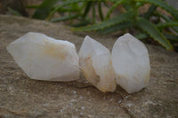 Natural Castle Quartz Specimens x 12 From Madagascar - Toprock Gemstones and Minerals 