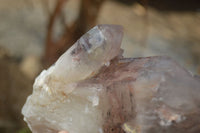Natural Red Hematite Quartz Specimens  x 2 From Zimbabwe - Toprock Gemstones and Minerals 