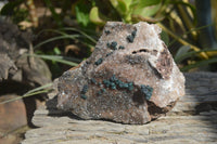 Natural Rare Ball Malachite On Drusy Quartz Dolomite Specimens x 2 From Congo - Toprock Gemstones and Minerals 