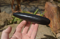 Polished Black Basalt Items  x 7 From Madagascar