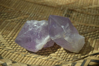 Polished Jacaranda Amethyst Crystals x 12 From Zambia - Toprock Gemstones and Minerals 