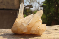 Natural Clear Quartz Clusters  x 12 From Madagascar - Toprock Gemstones and Minerals 