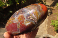 Polished Red Jasper Standing Free Forms  x 3 From Southern Africa - Toprock Gemstones and Minerals 