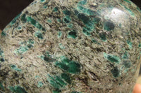Polished Rare Emerald Mica In Matrix Standing Free Forms x 1 From Mutoko, Zimbabwe - Toprock Gemstones and Minerals 