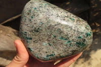 Polished Rare Emerald Mica In Matrix Standing Free Forms x 1 From Mutoko, Zimbabwe - Toprock Gemstones and Minerals 