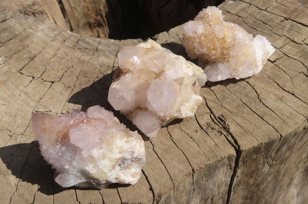 Natural Ametrine Spirit Quartz Clusters x 12 From Boekenhouthoek, South Africa - Toprock Gemstones and Minerals 