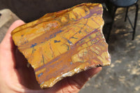 Polished One Side Nguni Jasper Specimens x 2 From Prieska, South Africa - Toprock Gemstones and Minerals 