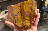Polished One Side Nguni Jasper Specimens x 2 From Prieska, South Africa - Toprock Gemstones and Minerals 