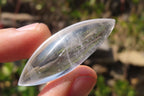 Polished Clear Quartz "Angel Tears" pendant pieces x 20 From Madagascar - Toprock Gemstones and Minerals 