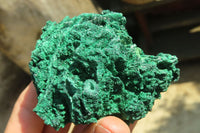 Natural Silky Malachite Specimens x 6 From Kasompe, Congo - Toprock Gemstones and Minerals 