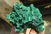 Natural Silky Malachite Specimens x 6 From Kasompe, Congo - Toprock Gemstones and Minerals 
