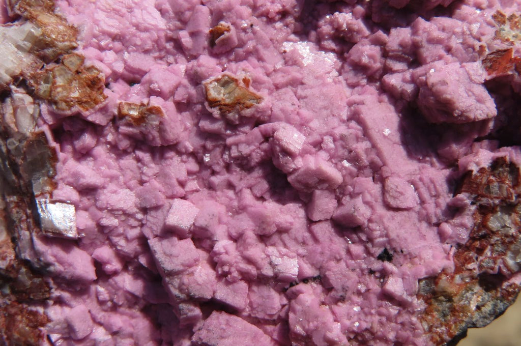 Natural Salrose Cobaltion Dolomite Specimens x 4 From Kakanda, Congo - Toprock Gemstones and Minerals 