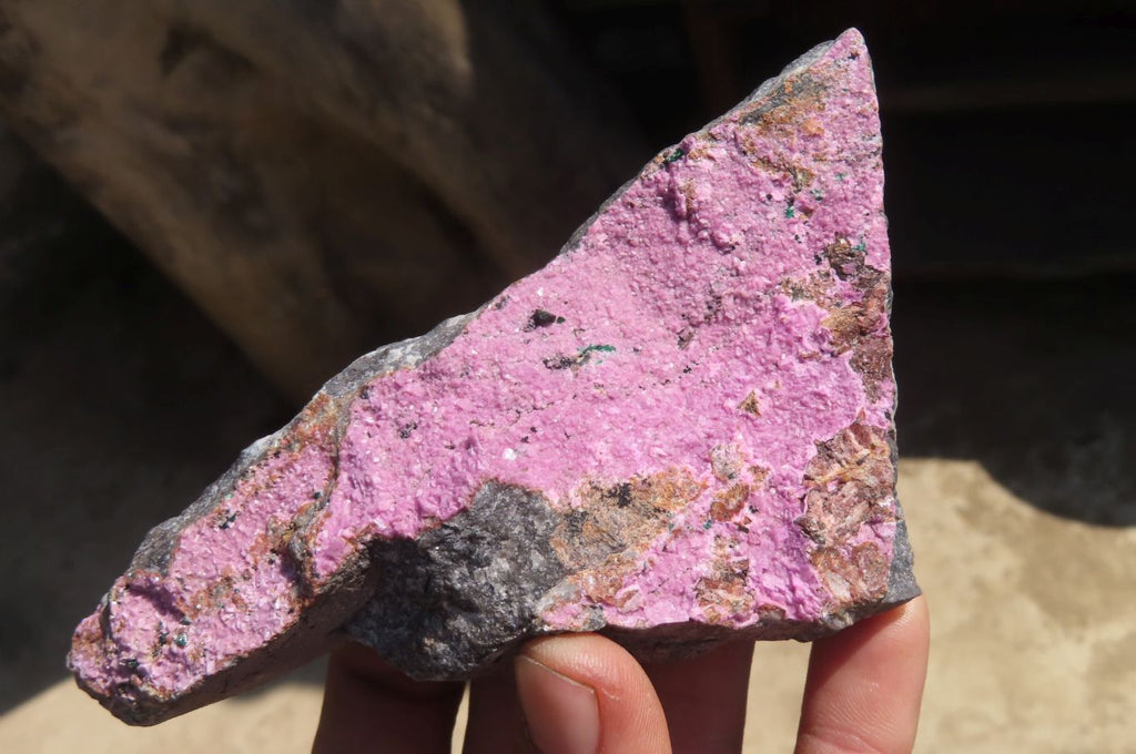 Natural Salrose Cobaltion Dolomite Specimens x 4 From Kakanda, Congo - Toprock Gemstones and Minerals 