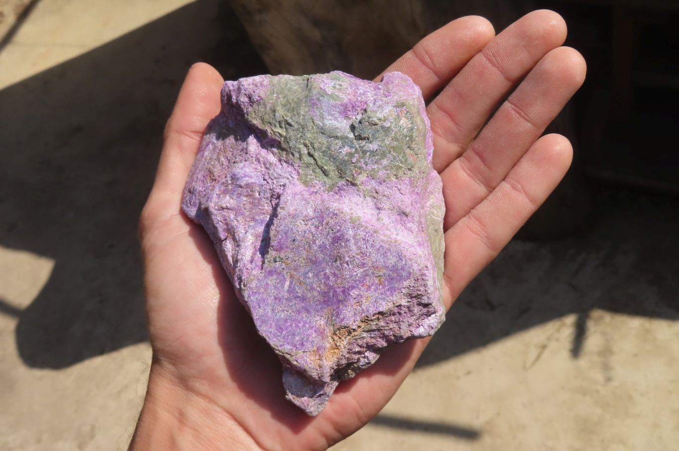 Natural Stichtite & Serpentine Specimens x 5 From Barberton, South Africa - Toprock Gemstones and Minerals 