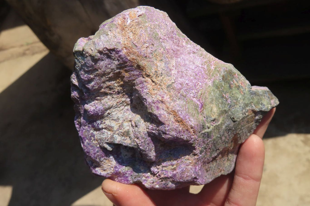 Natural Stichtite & Serpentine Specimens x 5 From Barberton, South Africa - Toprock Gemstones and Minerals 