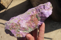Natural Stichtite & Serpentine Specimens x 5 From Barberton, South Africa