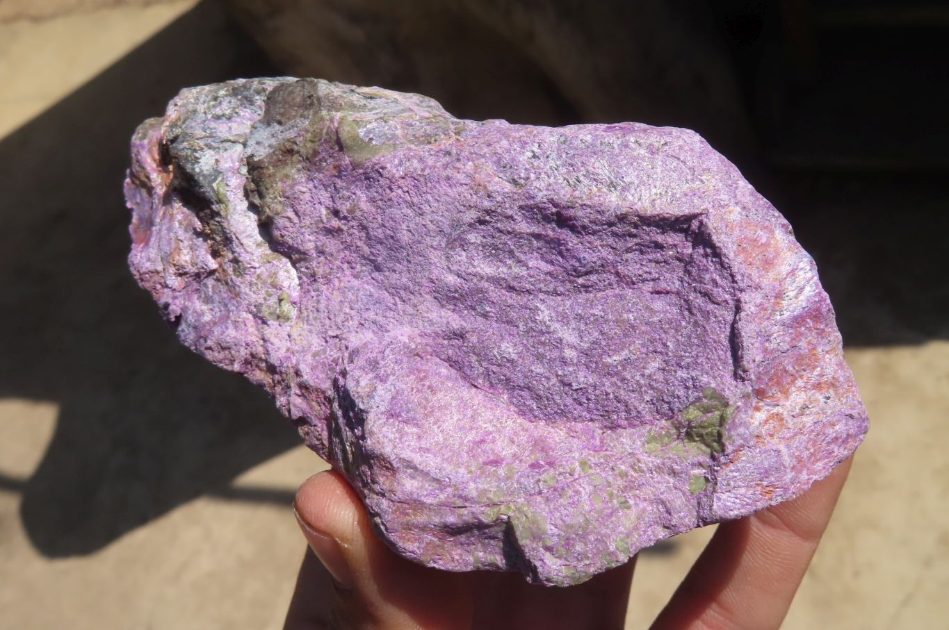 Natural Stichtite & Serpentine Specimens x 5 From Barberton, South Africa - Toprock Gemstones and Minerals 