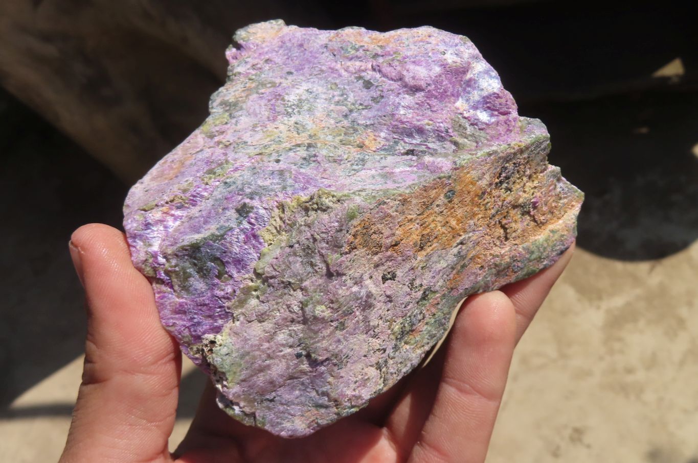 Natural Stichtite & Serpentine Specimens x 5 From Barberton, South Africa - Toprock Gemstones and Minerals 