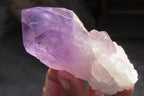 Polished Single Jacaranda Amethyst Crystals x 6 From Mumbwe, Zambia - Toprock Gemstones and Minerals 