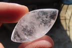 Polished Clear Quartz "Angel Tears" pendant pieces x 20 From Madagascar - Toprock Gemstones and Minerals 